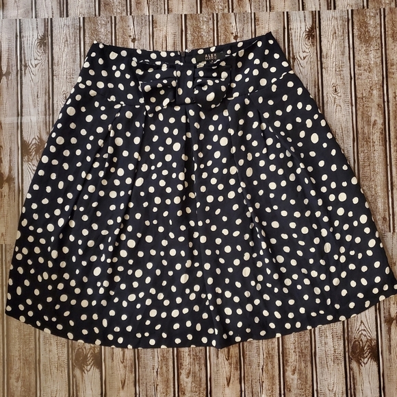 Alex Marie Blue Polka Dot Skirt - Picture 1 of 6